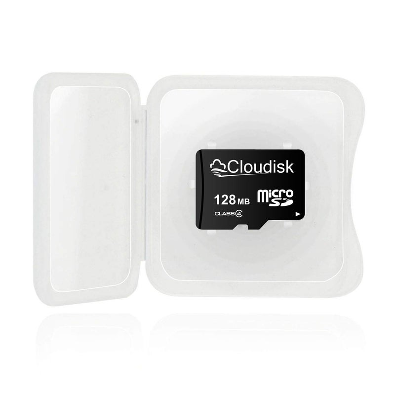 Cloudisk Pack of 10 Micro SD Card 128MB Small Capacity (Not 128GB) Memory Card C4 with Adapter, Card Reader (128MB=0.128GB) - Image 3