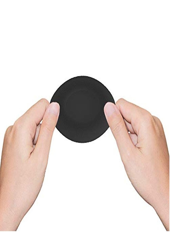 QPOIBSD Ear Cushions Foam Replacement for Plantronics Headphones Most Standard Size Office Telephone Headsets H251 H251N H261 H261N H351 H351N H361 H361N Headset Disposable Covers, Black (20Pcs) - Image 3
