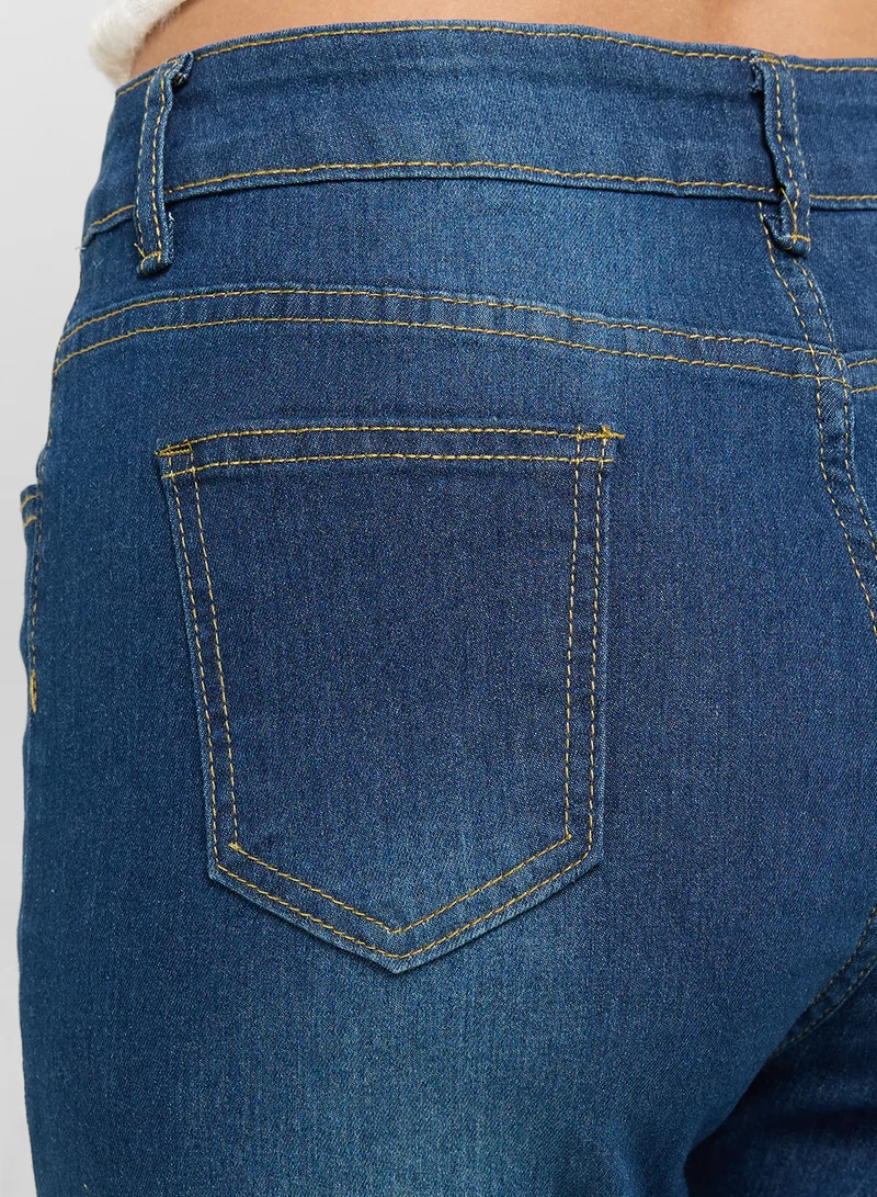 Ginger High Rise Skinny Fit Jeans