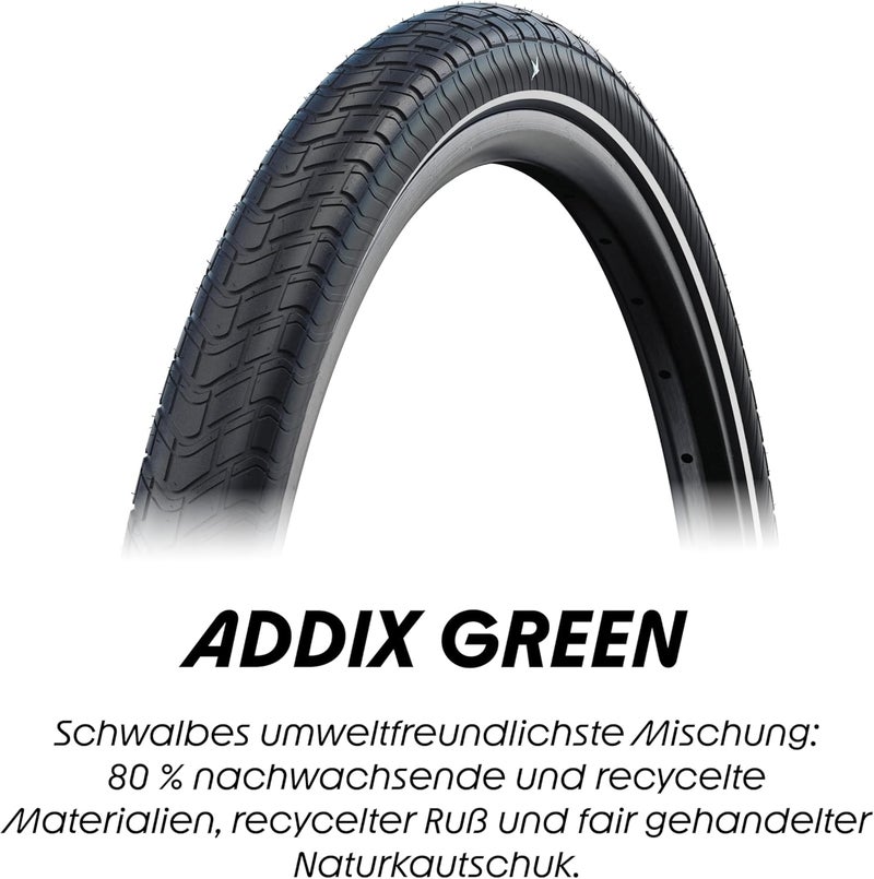 Schwalbe Big Apple Endurance Performance RaceGuard Wire Tire – Woom 4 Compatible – Puncture Resistant – 16-Inch x 2-Inch – Black - Image 5