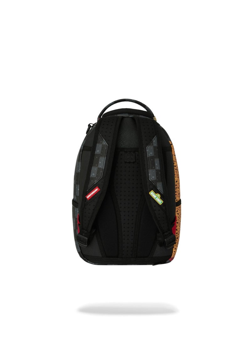 SPRAYGROUND SESAME STREET COOKIE MONSTER CURTAIN MINI BACKPACK - Image 4