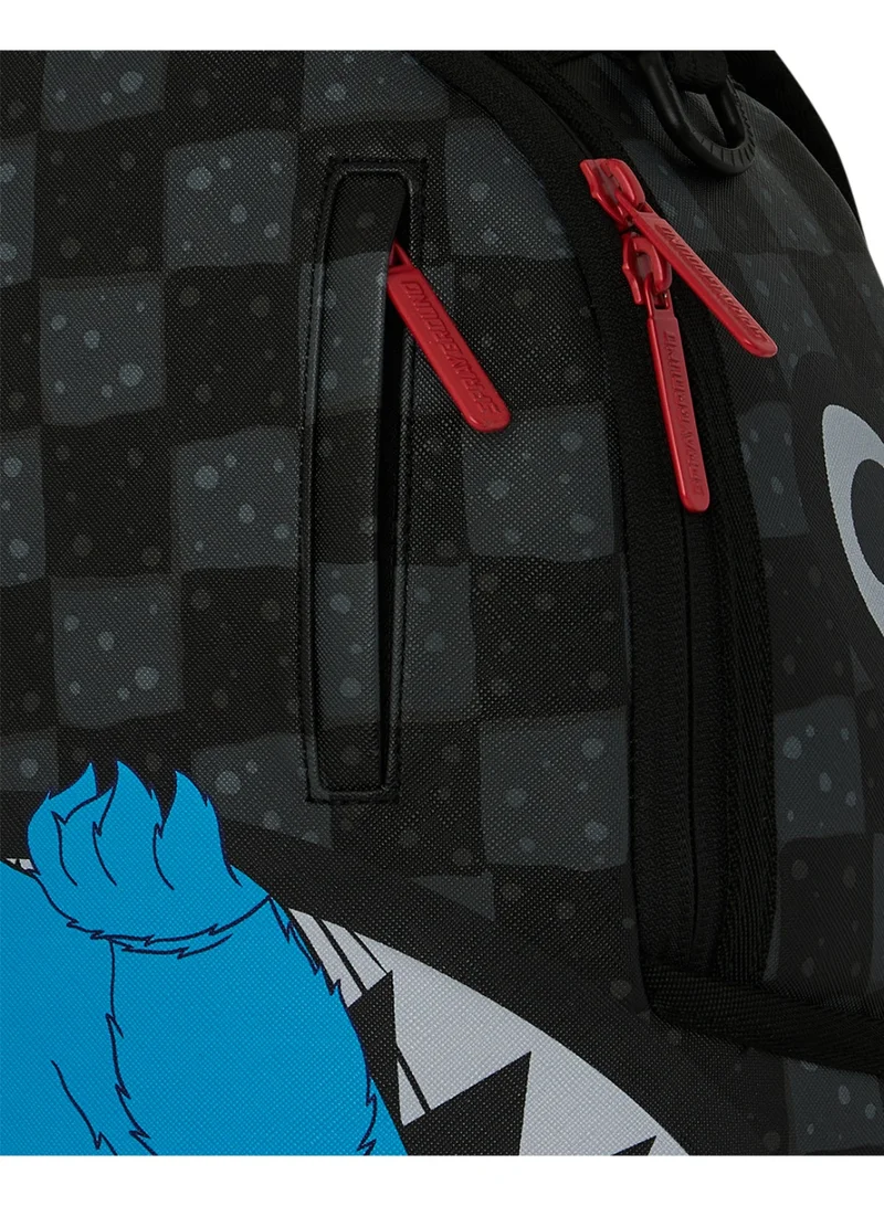 Sprayground  SESAME STREET COOKIE MONSTER CURTAIN MINI BACKPACK  | Best Price UAE