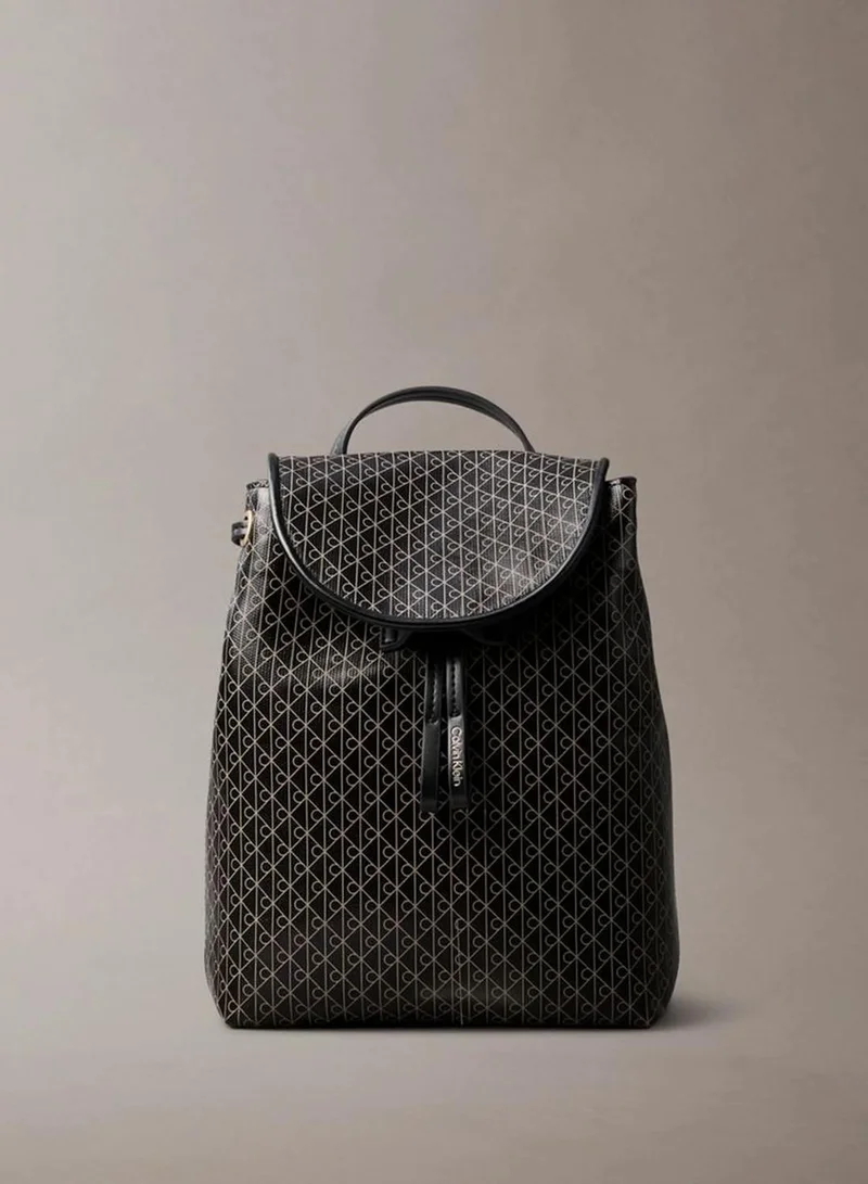 Allover Emblem Logo Mini Backpack