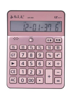 NIBEMINENT Electronic Calculator Pink  - Image 2