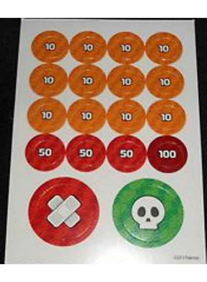 Pokemon Collectible Game Cardboard Damage Counter Set - Image 2