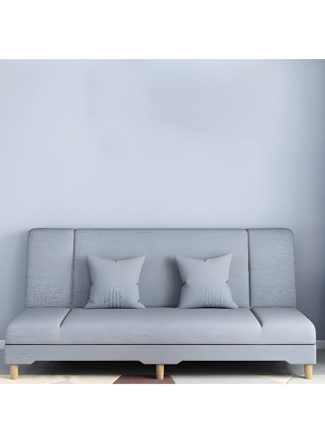 Zayn comforts Modern Cotton And Linen Solid Color Sofa With Foam Seat And Pillows Included 200X45X80 Cm Yellow - Image 4