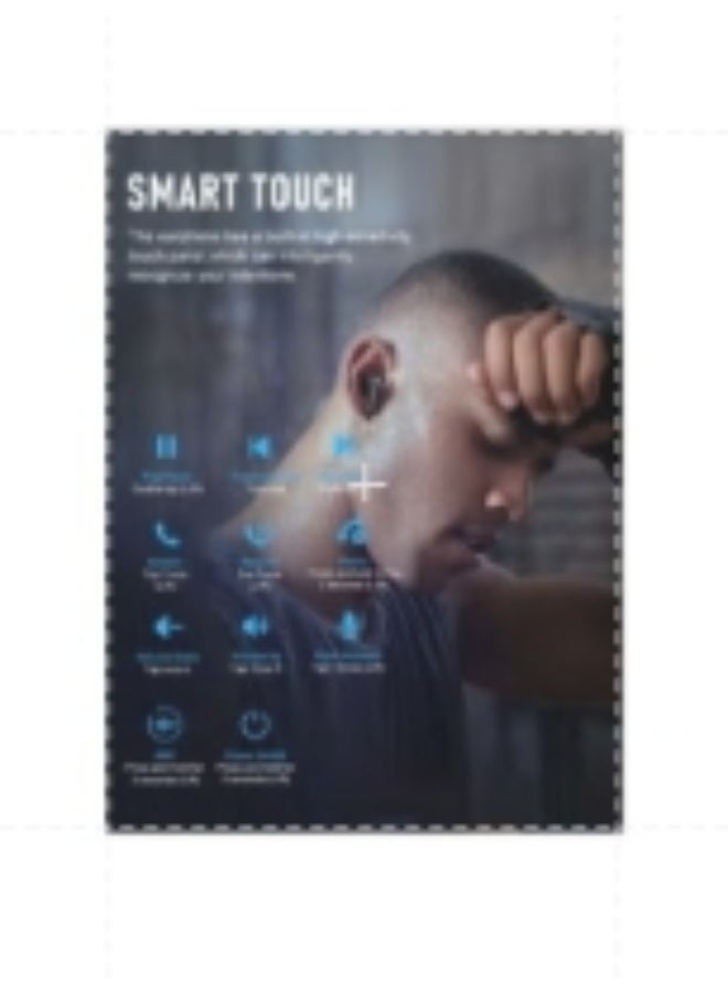 ZIPFORCE True Wireless Earbuds, Fully In-Ear Bluetooth 5.3 Headphones 4-Mics ANC + ENC Clear Call, Bluetooth Earbuds Touch Control 40 Playtime, IPX6 Waterproof TWS, Light-Weight Earphones - Image 2