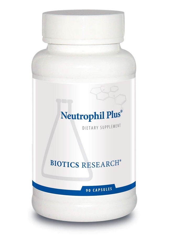 BIOTICS - Research Neutrophil Plus Immune Support Maitake Mushroom Barberry Antioxidant Activity Optimal Immune Function Upper Respiratory Health. 90 Caps - Image 1