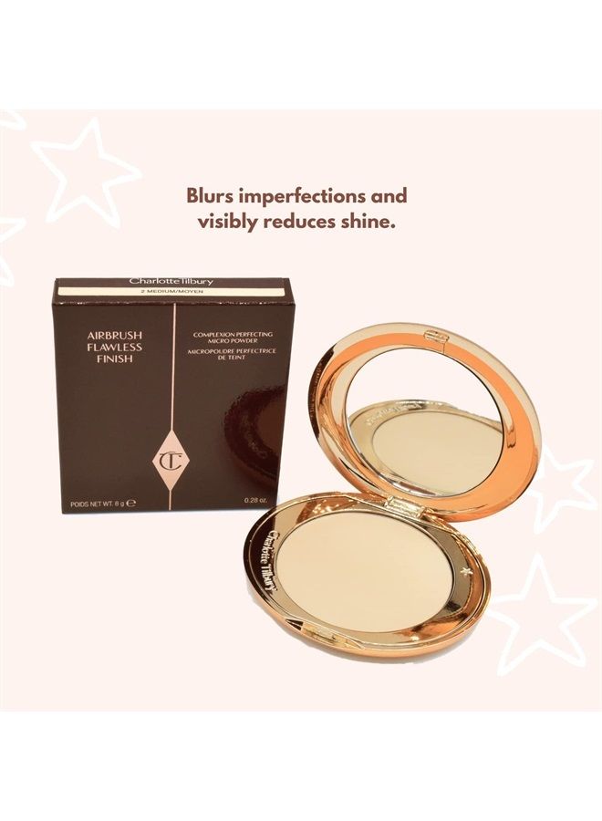 Charlotte Tilbury Charlotte Tilbury Airbrush Flawless Finish Skin Perfecting Micro Powder MEDIUM  - Image 3