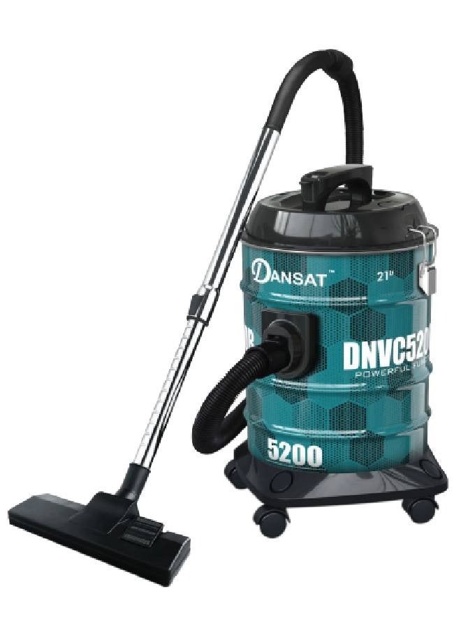 مكنسة كهربائية 21 لتر 2000 وات DNVC-5200B جانزا/أسود