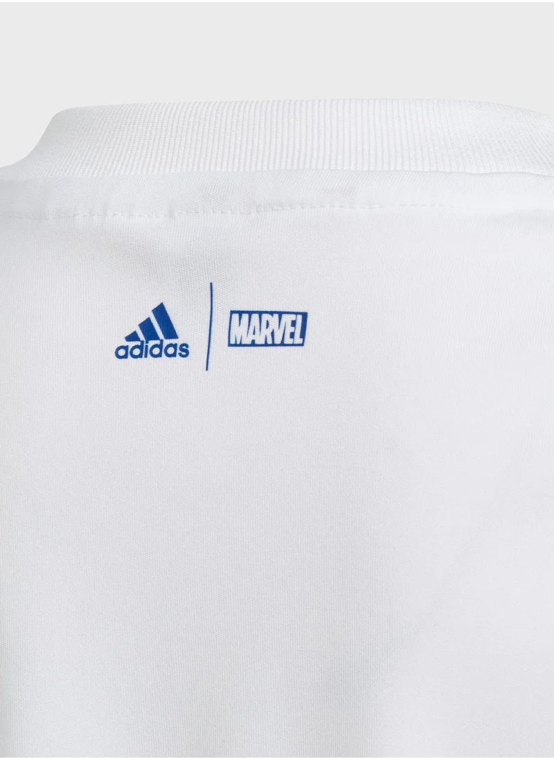 Adidas Little Kids Marvel Avengers T-Shirt