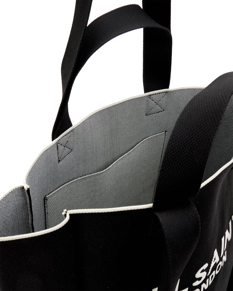 AllSaints WOMEN'S W311XB IZZY E/W TOTE BLACK ONE SIZE - Image 4