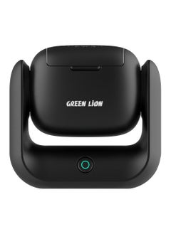 GREEN LION Rotatable Incense Burner Bakhour / Luxury Scent / Portable Bukhour  / Auto Timer / Strong Fragrance / LED Indicator / 90° Rotation / 10 Times Burning Cycle - Black  - Image 1