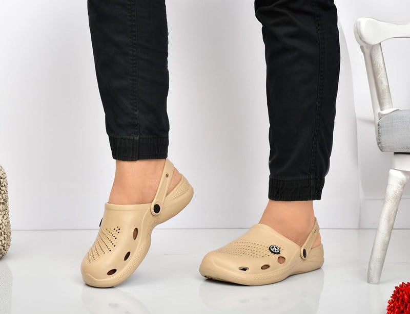 health fit EXTRA SOFT Men's Classic Casual Clogs/Sandals with Adjustable Back Strap for Adult | Comfortable & Light Weight | Stylish & Anti-Skid | Waterproof & Everyday Use Mules for Gents/Boys SC-BG 7 UK - Image 3