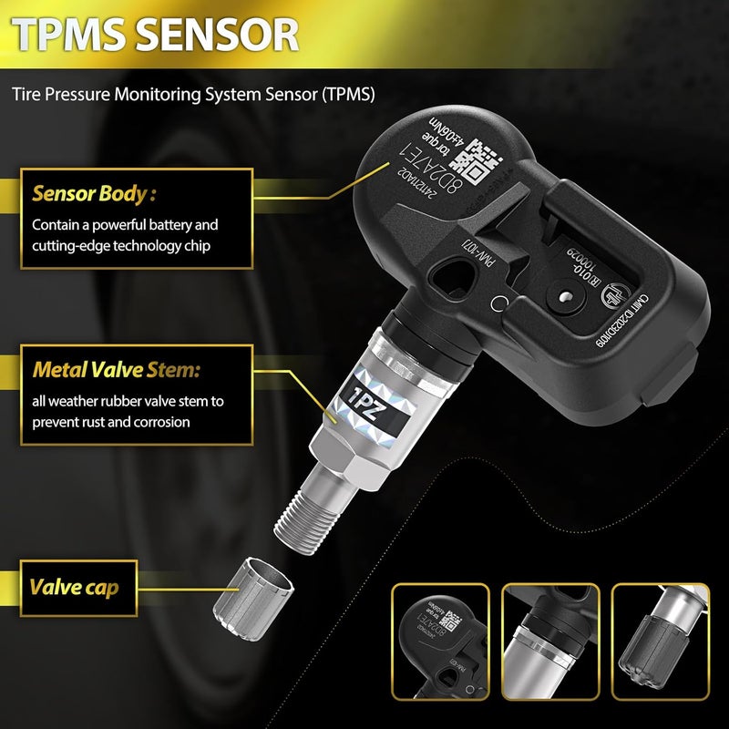 1PZ حساس TPMS 1PZ SN8-N2E لسيارات تويوتا ولكزس، عبوة 4 قطع - Image 5