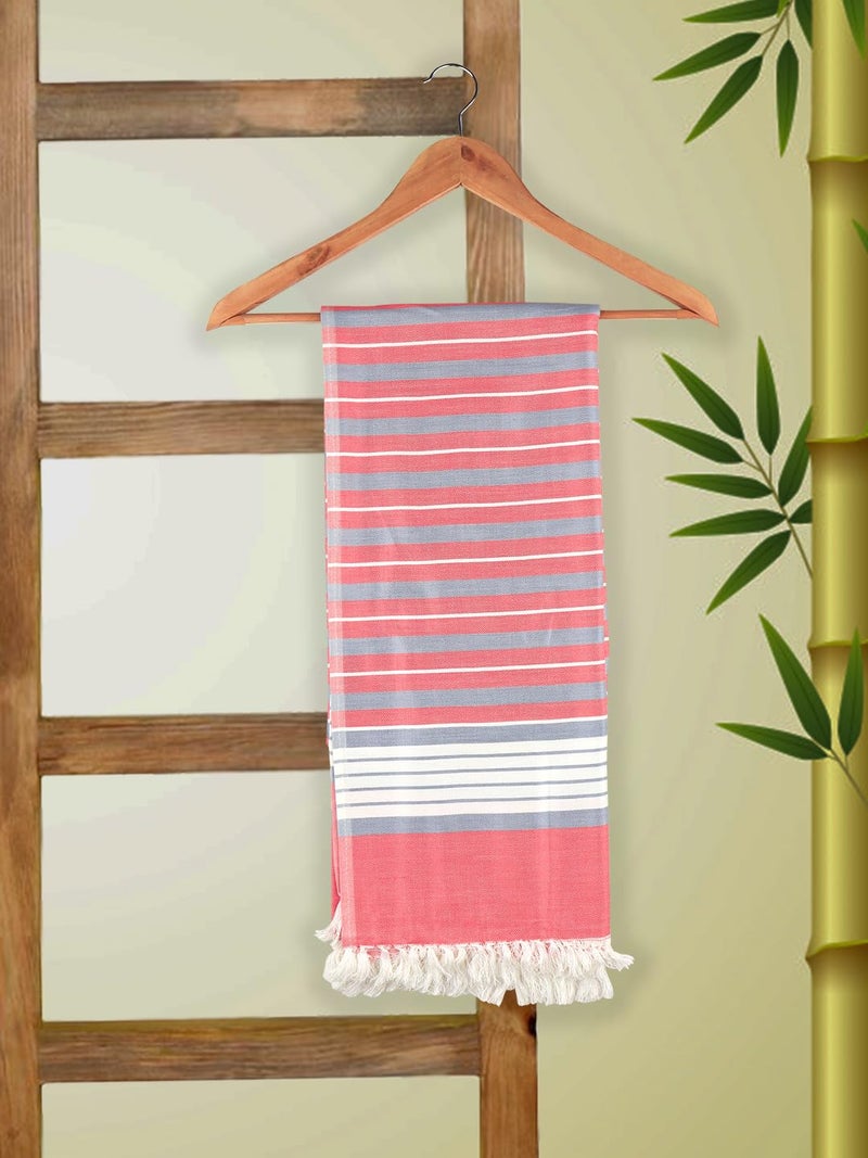 RAMRAJ COTTON 100% Pure Bamboo Towels (Pack of 2) — 0.83 x 1.6 m, 300 TC — Ultra Soft, Quick Dry, Antibacterial - Image 4