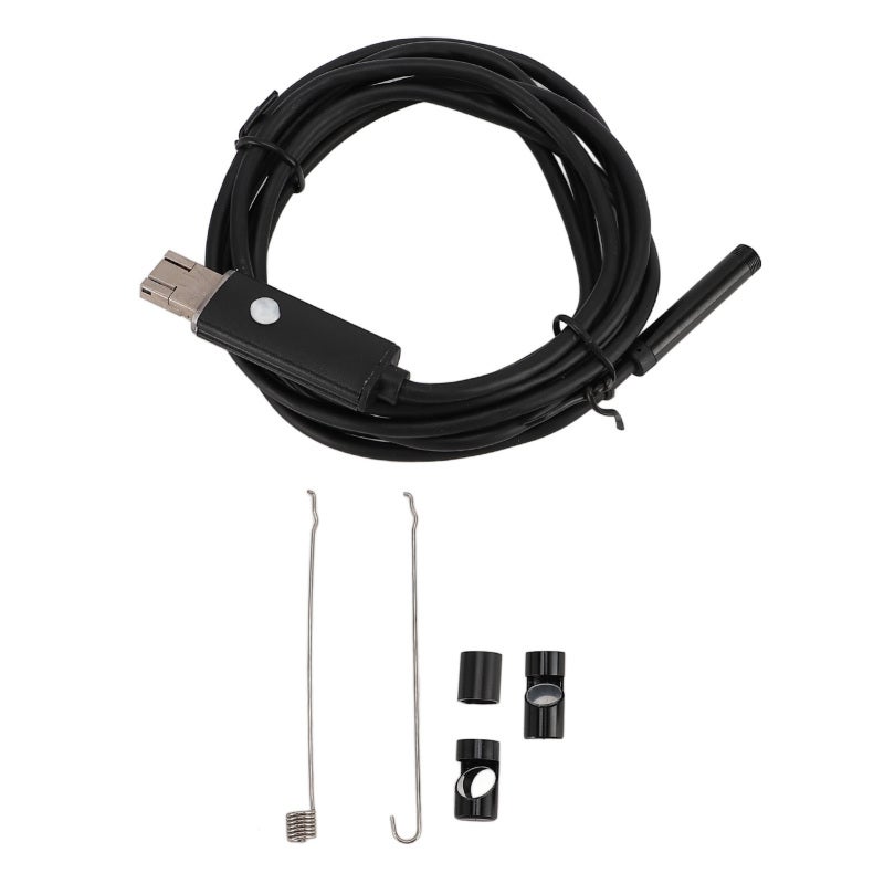 Endoscope Camera 10M / 32.8Ft Semi-Rigid Cable Hd 640X480P - Ip67 Water Resistant Inspection Camera With 6 Adjustable Led Lights For Automotive Pipe Sewer Home Inspections - Image 1