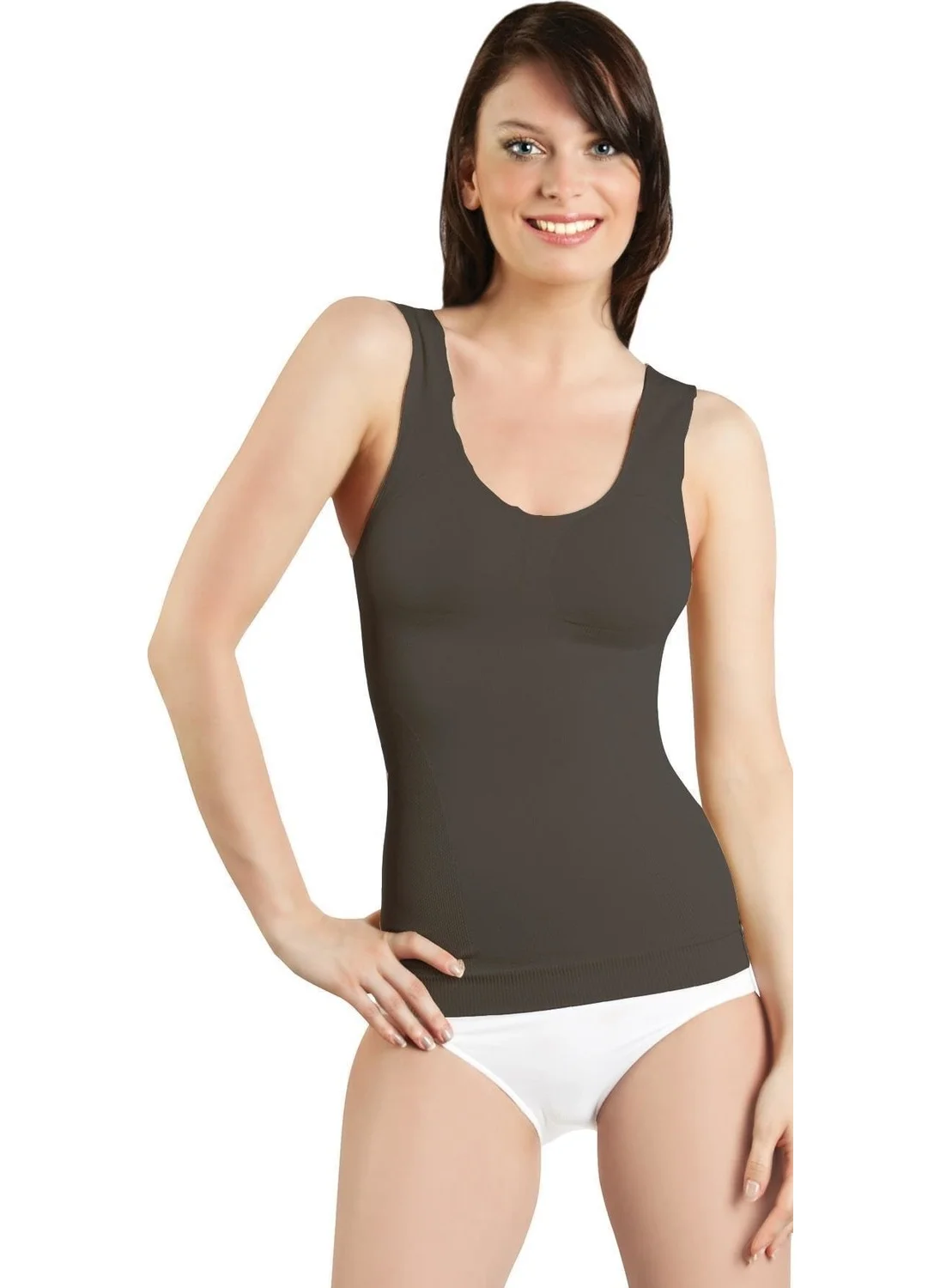 Elite Life Women's Seamless Corset Undershirt 2-Pack - 877