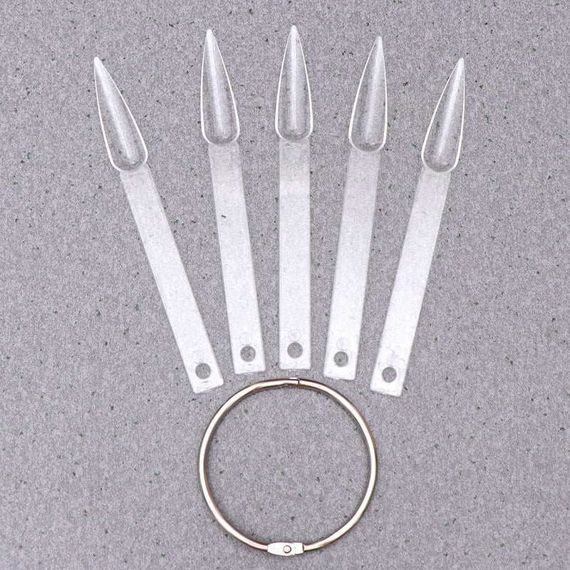 160pcs Nail Piece Color Cards Manicure Practice Tools Sample Color Display Tools - Image 1