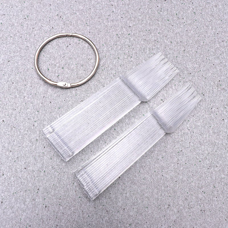 160pcs Nail Piece Color Cards Manicure Practice Tools Sample Color Display Tools - Image 4