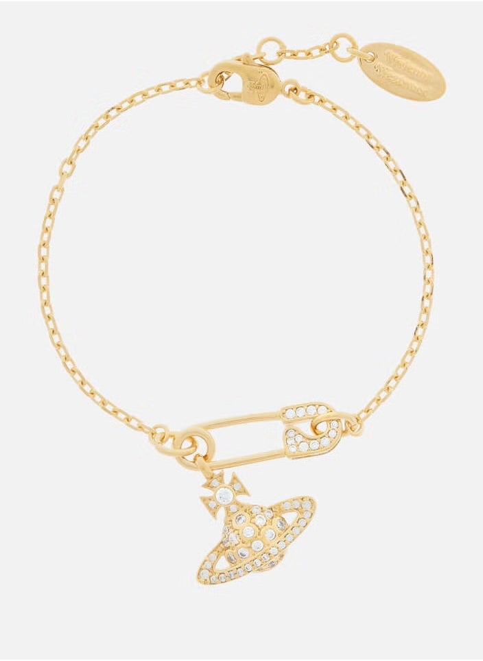 Vivienne Westwood Safety Pin Saturn Bracelet  - Image 2