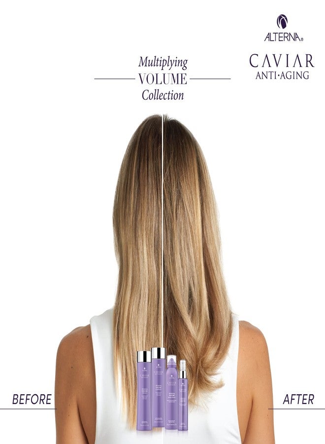 Alterna Haircare CAVIAR Anti-Aging Multiplying Volume Conditioner Travel Size 1.35 Fl Oz | For Fine, Limp or Thin Hair | Create Instant Volume and Thickness | Sulfate Free - Image 5