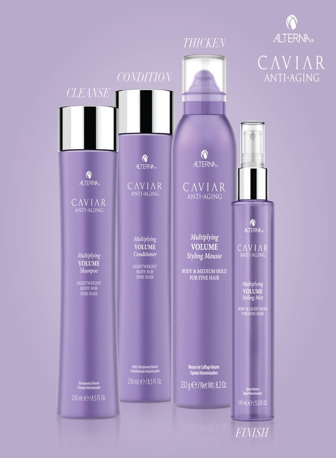 Alterna Haircare CAVIAR Anti-Aging Multiplying Volume Conditioner Travel Size 1.35 Fl Oz | For Fine, Limp or Thin Hair | Create Instant Volume and Thickness | Sulfate Free - Image 3