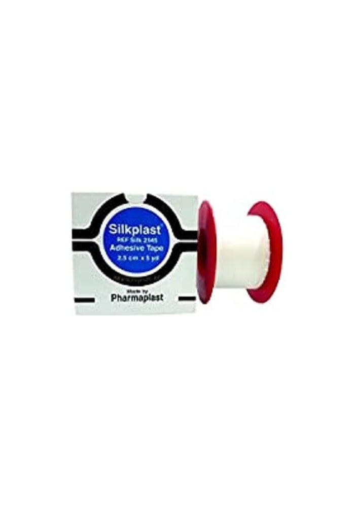 شريط لاصق سيلك بلاست - 2.5 سم × 5 ياردات