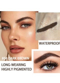 KASTWAVE Eyebrow Gel, Tinted Eyebrow Mascara Gel Set, 2 Pack Taupe Long Lasting Waterproof Transfer-proof Eyebrow Cream, Eyebrow Brush With Color Fast Sculpt to Fill in Eyebrows Thickening  - Image 5