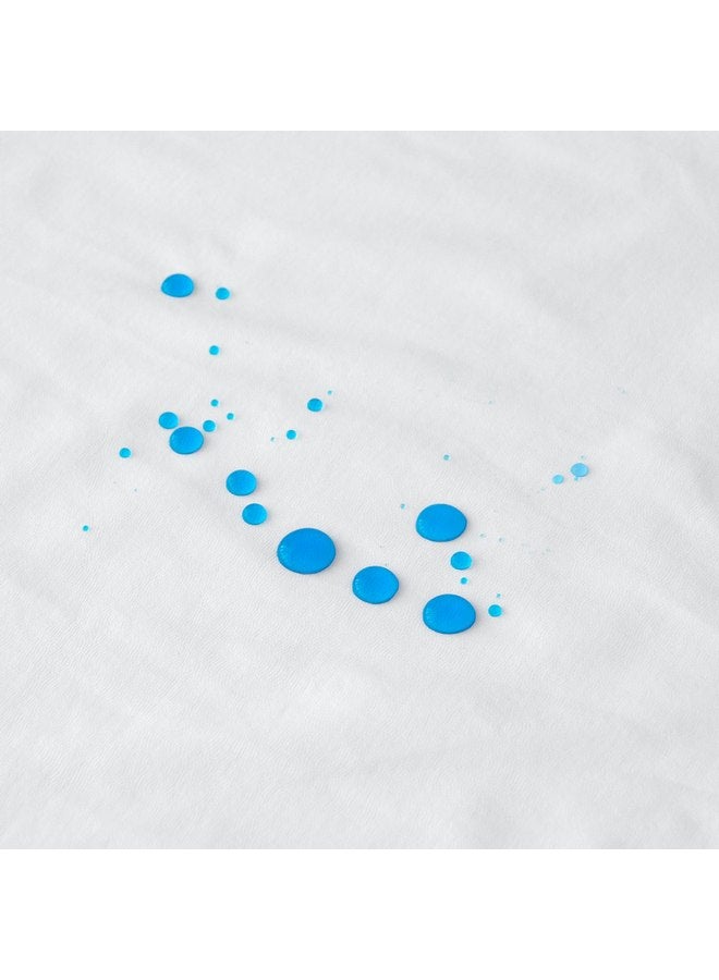 Biloban Changing Pad Cover Waterproof, 2 Pack Diaper Change Table Sheets for Baby Boys Girls, Fitted Cradle Sheets for 32"x16" Contoured Pad, Breathable & Ultra Soft, White - Image 2