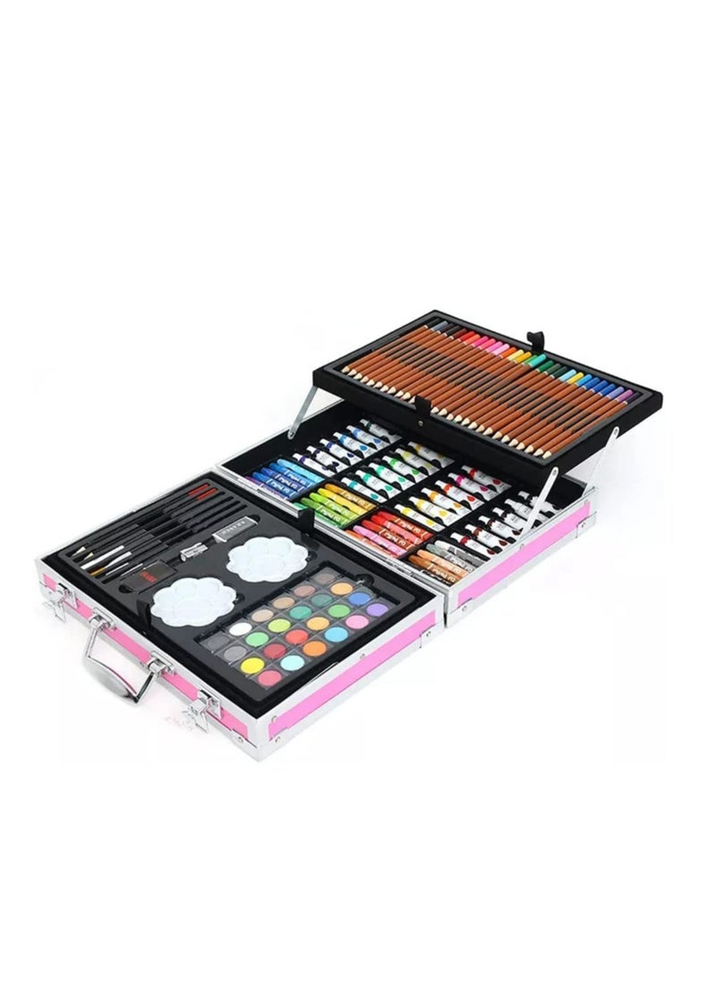 xppier 145-Pieces Unicorn Washable Art Drawing Set with Portable Box  - Image 5