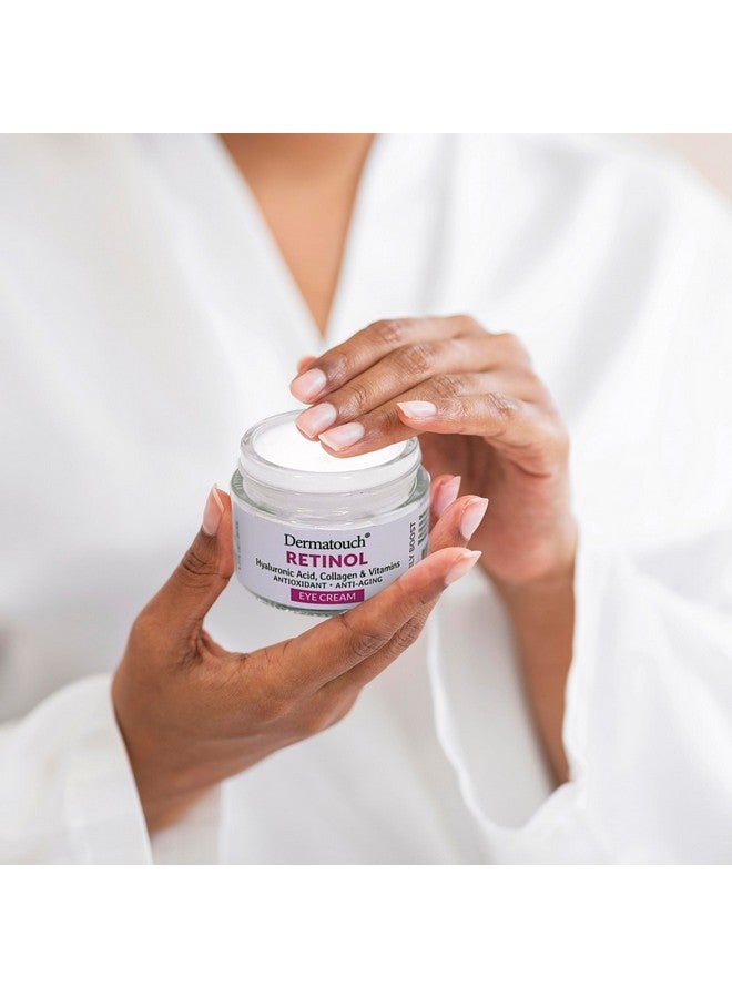 ديرماتوتش كريم العين بالريتينول 1.75 أونصة من ببتيدات حمض الهيالورونيك والفيتامينات المصنوعة في أمريكا - Image 3