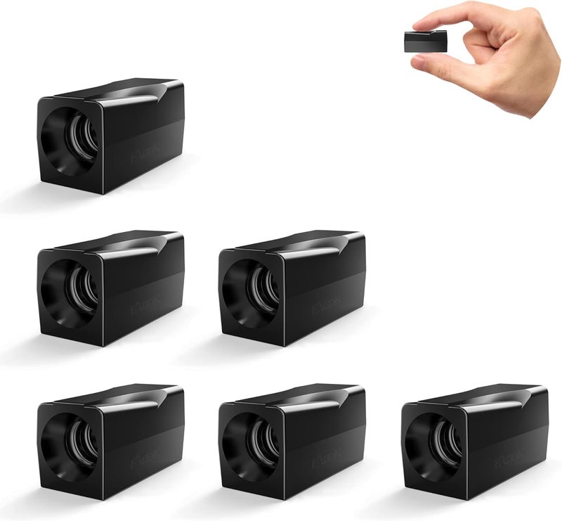 Elook Upgraded Deer Whistles for Car, Save Deer Whistle for Vehicles and Trunks, Single Horn, 6 Pack (Registered Patent) - Image 1