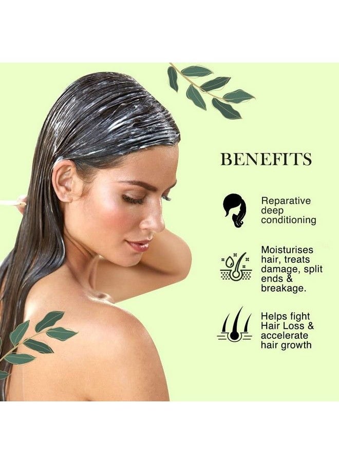 Richfeel Brahmi Intensive Repair Hair Pack; Controls Hair Fall; Treats Damage Split Ends And Breakage; Deep Conditioning; Trichologist Formulated; 100 G Pack Of 2  - Image 3