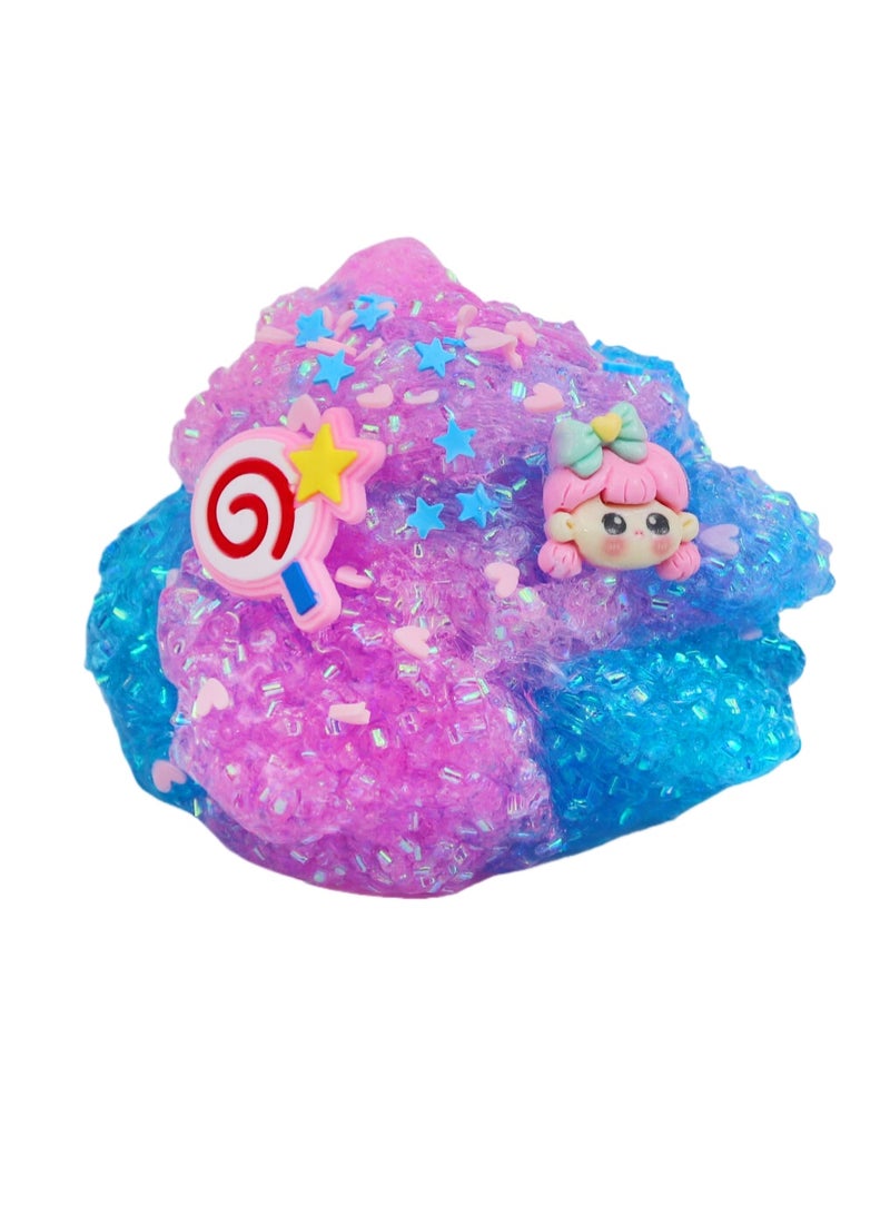 SIMDOW 2 Pack Scented Slime Kit for Kids – Flower Shop & Candy Land Themes, Soft Butter and Jelly Cube Texture, DIY Sensory Toy Gift for Girls & Boys - Image 4