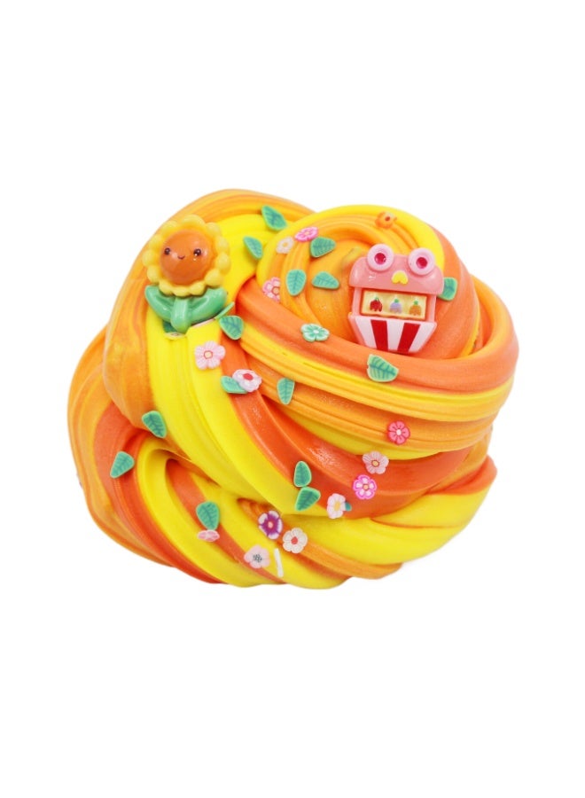 SIMDOW 2 Pack Scented Slime Kit for Kids – Flower Shop & Candy Land Themes, Soft Butter and Jelly Cube Texture, DIY Sensory Toy Gift for Girls & Boys - Image 2