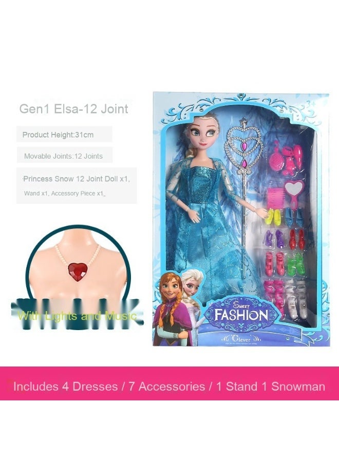Frozen Elsa Princess Doll Set