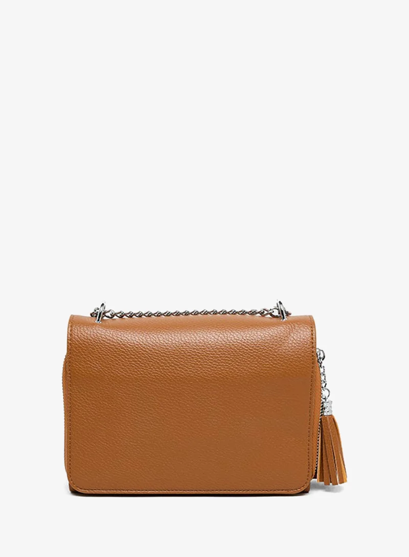 أر أند بي Textured Convertible Crossbody Bag