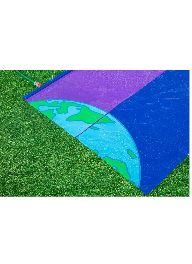 Bestway - Bestway H2OGO Lunar Launch Double Water Slide 4.88m - Image 1