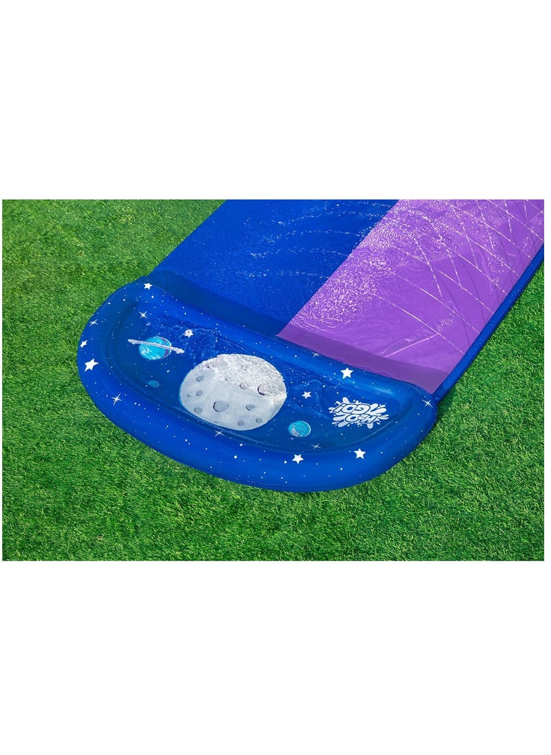 Bestway - Bestway H2OGO Lunar Launch Double Water Slide 4.88m - Image 1
