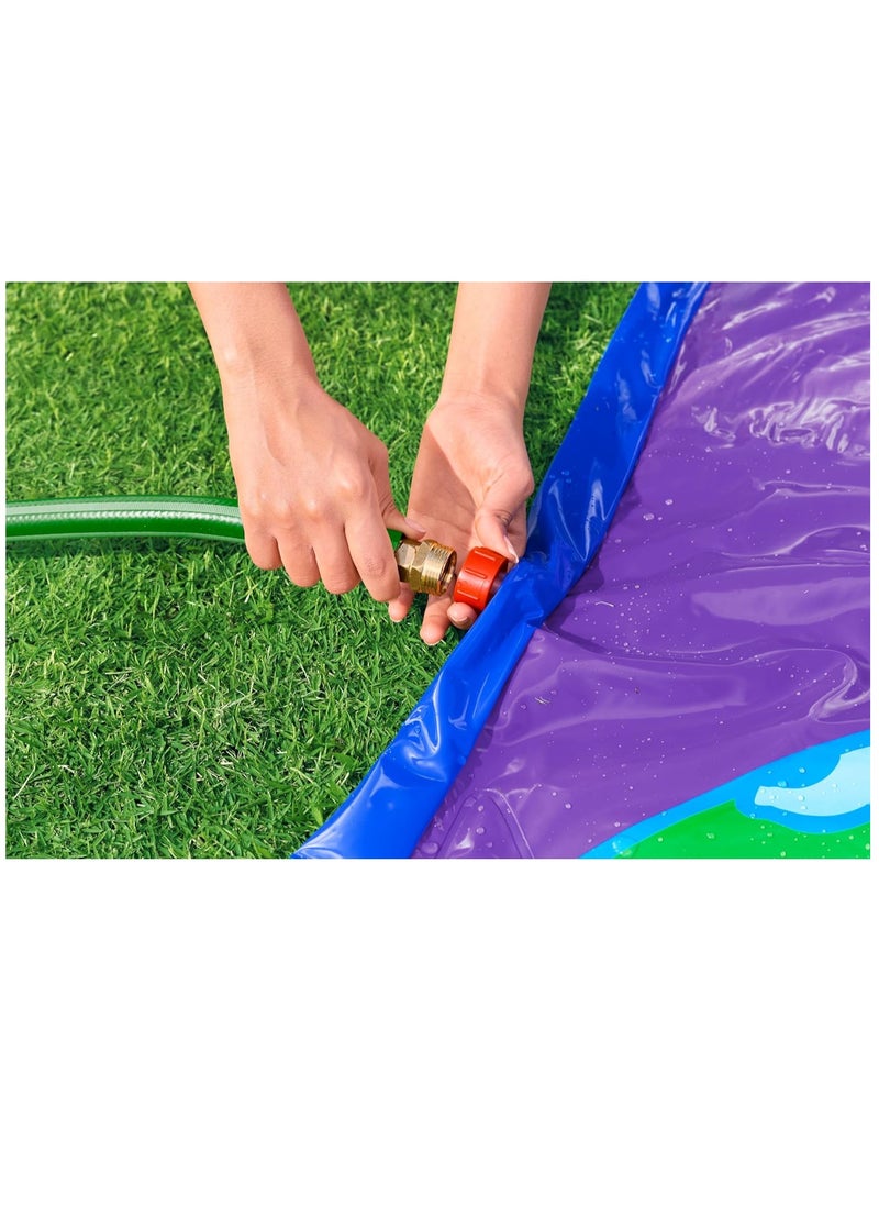 Bestway - Bestway H2OGO Lunar Launch Double Water Slide 4.88m - Image 1