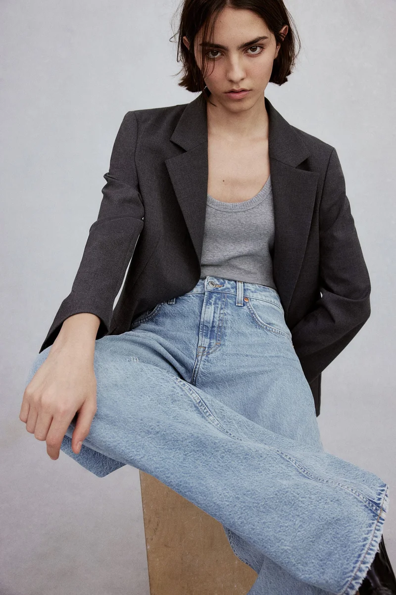 H&M Baggy High Jeans