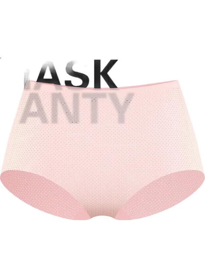 Aimer Underwear Mask Panties Breathable Mesh Antibacterial Lightweight Seamless Elastic Hip-Hugging Mid-Rise Women'S Underwear Am233941 Pink 165 - Image 2