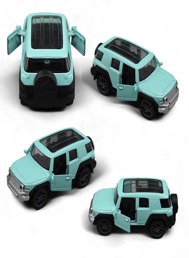 MASIPICKS� Jeep Car Toy 1:36 Exclusive Alloy Metal Pull Back Die-cast Car Diecast Metal Pullback Toy car with Openable Doors Boys Gifts Toys for Kids (Green) - Image 2