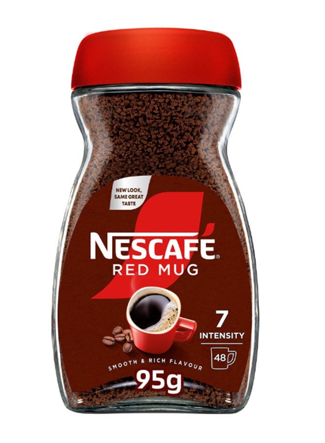 Nescafe Red Mug Instant Coffee 95grams & Red Mug Instant Coffee 190gramsBundle - Image 2