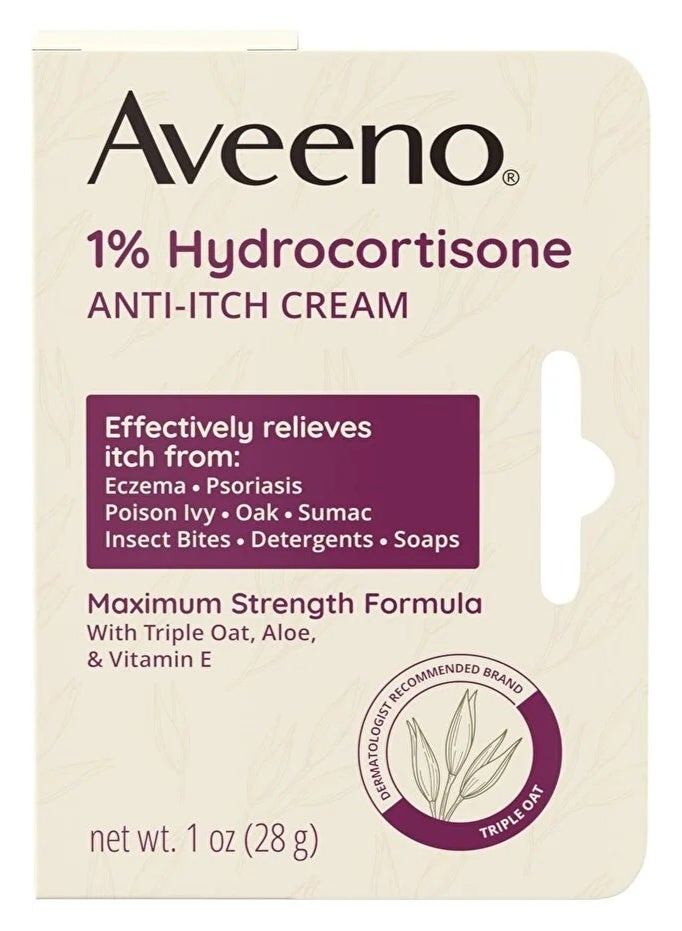 أفينو AVEENO كريم هيدروكورتيزون مضاد للحكة 1% - 28 جم - Image 4