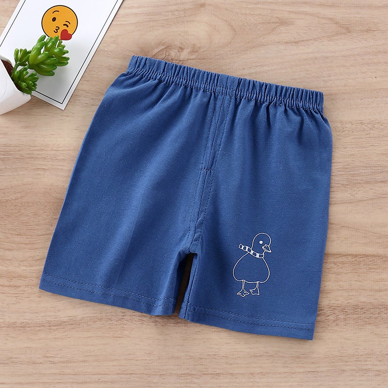 Children's Shorts Summer Children's Wear Korean Style Cotton Shorts for Boys and Girls Children's Open Crotch Casual Single-Piece Shorts - Image 4