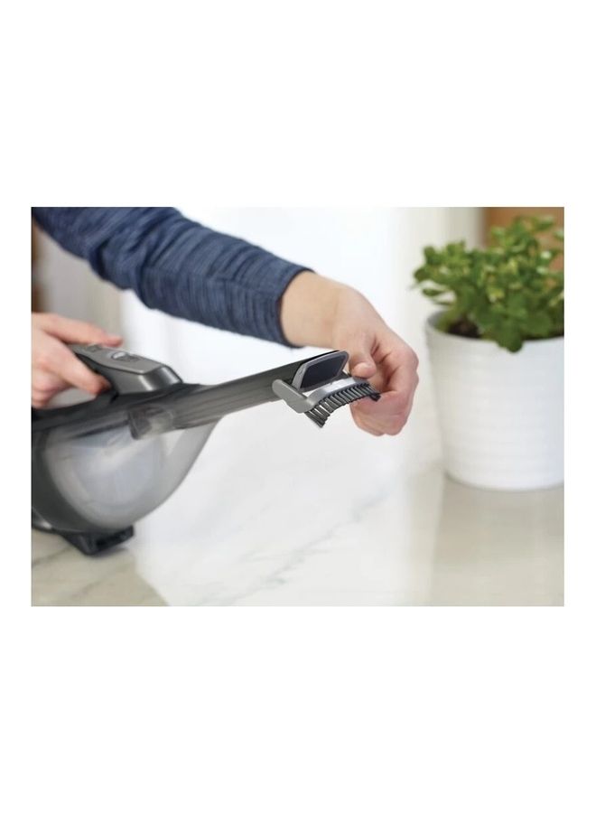 BLACK+DECKER Cordless Dustbuster Handheld Vacuum Cleaner, 10.8V, 2.0Ah Li-Ion Battery, 500ml, 25 Air Watts, 21.6 Wh Energy, High Suction Power, Efficient Filtration, Jack Plug Charger, 1950 W DVA320J-B5 Black/Grey - Image 3