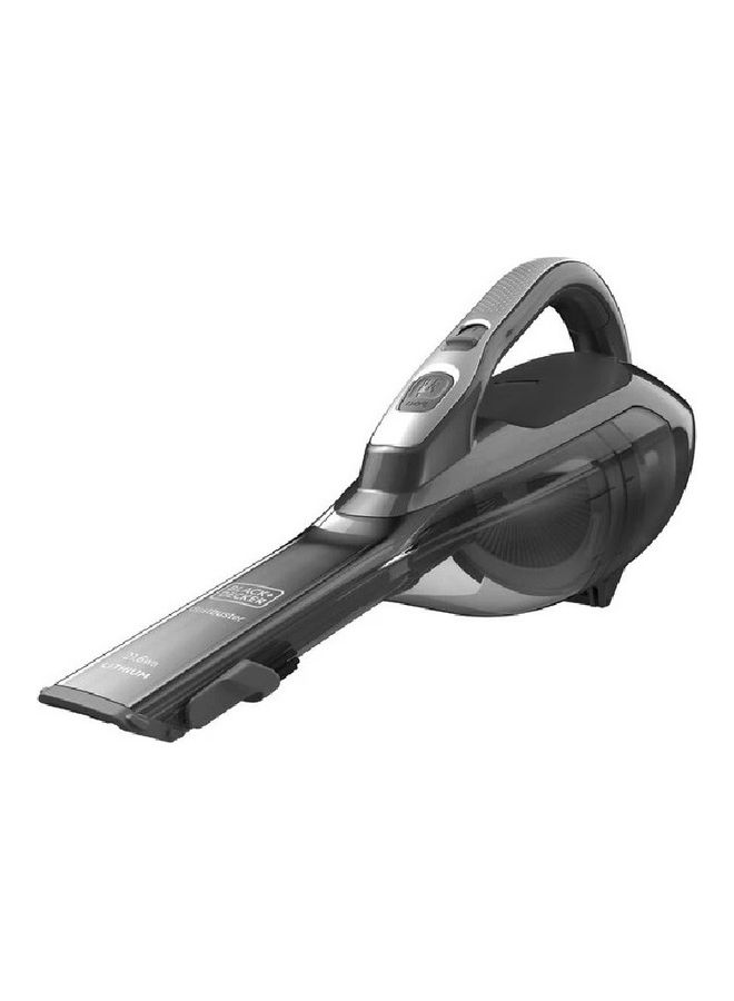 Cordless Dustbuster Handheld Vacuum Cleaner, 10.8V, 2.0Ah Li-Ion Battery, 500ml, 25 Air Watts, 21.6 Wh Energy, High Suction Power, Efficient Filtration, Jack Plug Charger, 1950 W DVA320J-B5 Black/Grey