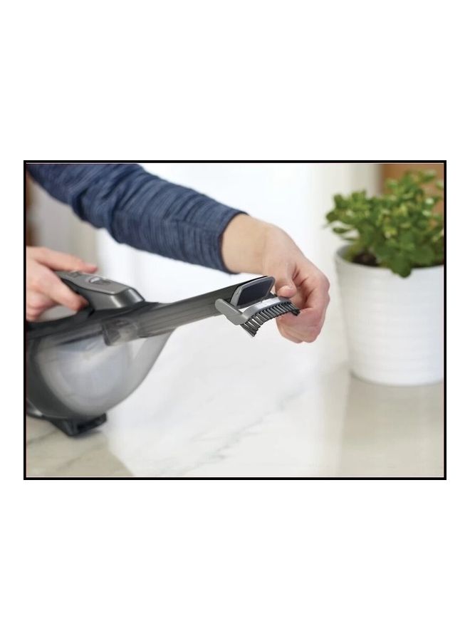 BLACK+DECKER Cordless Dustbuster Handheld Vacuum Cleaner, 10.8V, 2.0Ah Li-Ion Battery, 500ml, 25 Air Watts, 21.6 Wh Energy, High Suction Power, Efficient Filtration, Jack Plug Charger, 1950 W DVA320J-B5 Black/Grey - Image 4